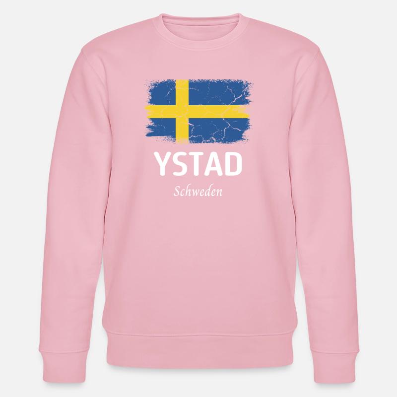 Ystad - Stanley/Stella Unisex Bio-Sweatshirt CHANGER  - Hellrosa