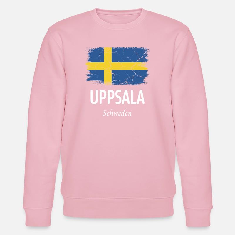 Uppsala - Stanley/Stella Unisex Bio-Sweatshirt CHANGER  - Hellrosa