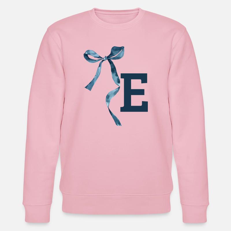 Monogramme e idée cadeau  - Sweat bio CHANGER Stanley/Stella Unisexe - rose pâle