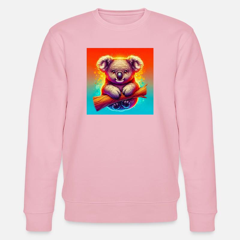 Koala - Stanley/Stella Unisex Bio-Sweatshirt CHANGER  - Hellrosa
