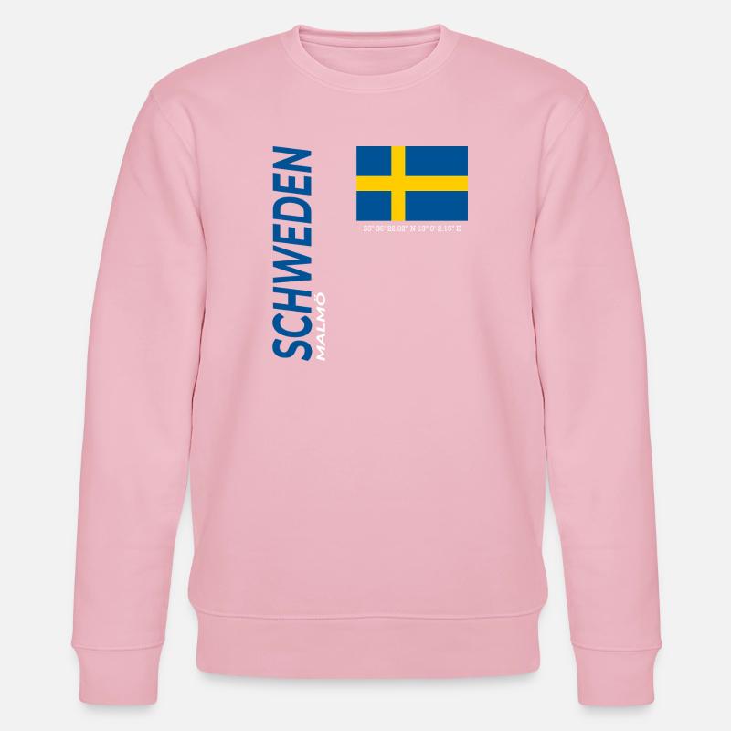 Malmö - Stanley/Stella Unisex Bio-Sweatshirt CHANGER  - Hellrosa