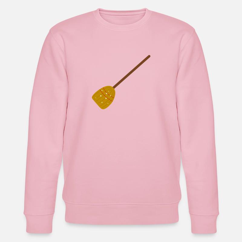 Sternenhexenbesen in Herbstfarben - Stanley/Stella Unisex Bio-Sweatshirt CHANGER  - Hellrosa