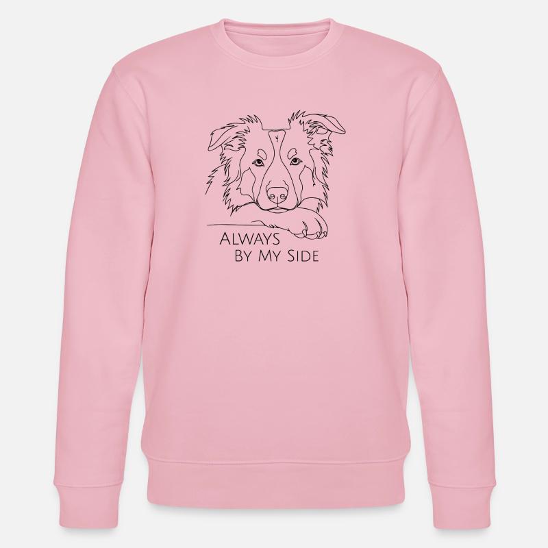 Australian Shepherd Always By My Side - Stanley/Stella Unisex Bio-Sweatshirt CHANGER - Hellrosa