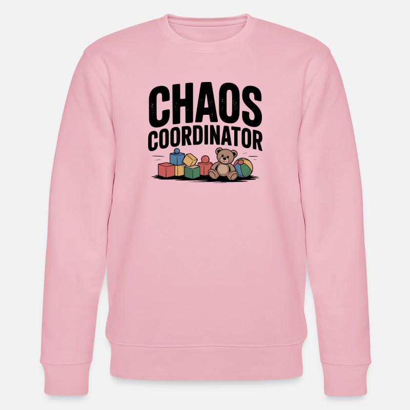coordinateur du chaos - Sweat bio CHANGER Stanley/Stella Unisexe - rose pâle