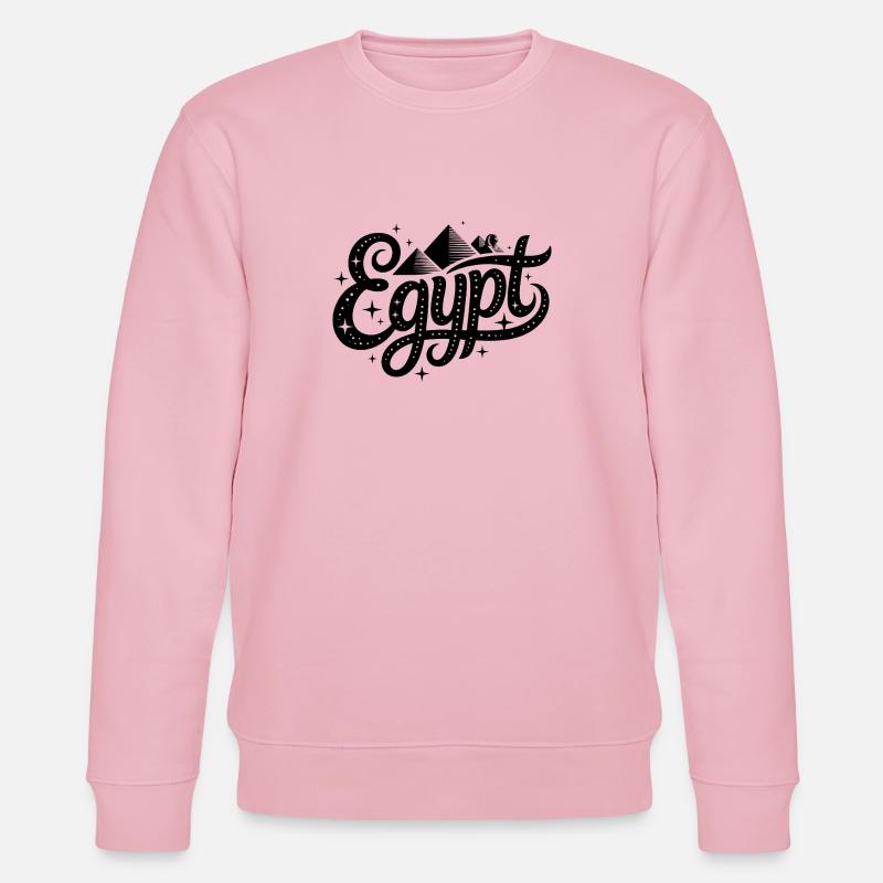 Égypte - Conception de souvenirs - Sweat bio CHANGER Stanley/Stella Unisexe - rose pâle