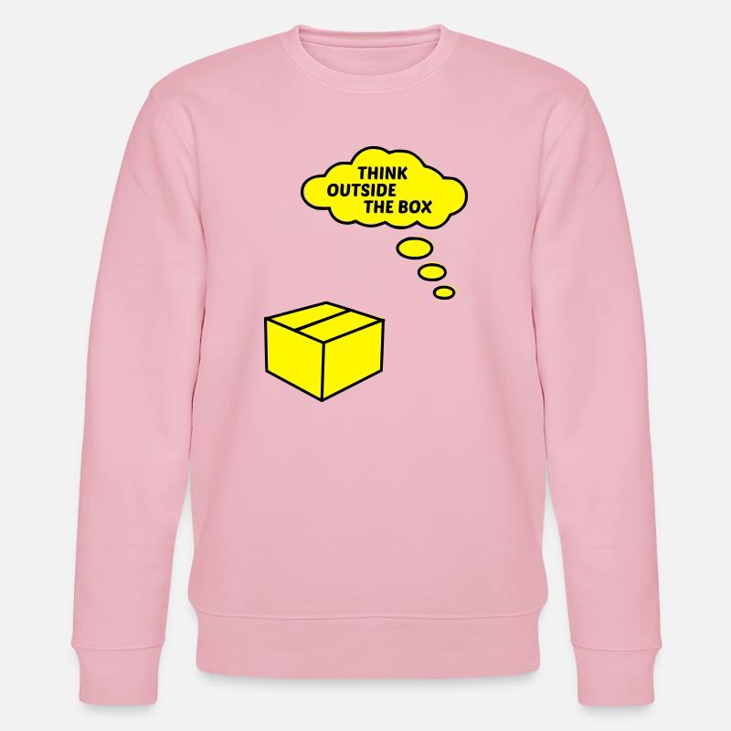 HORS DES SENTIERS BATTUS - Sweat bio CHANGER Stanley/Stella Unisexe - rose pâle
