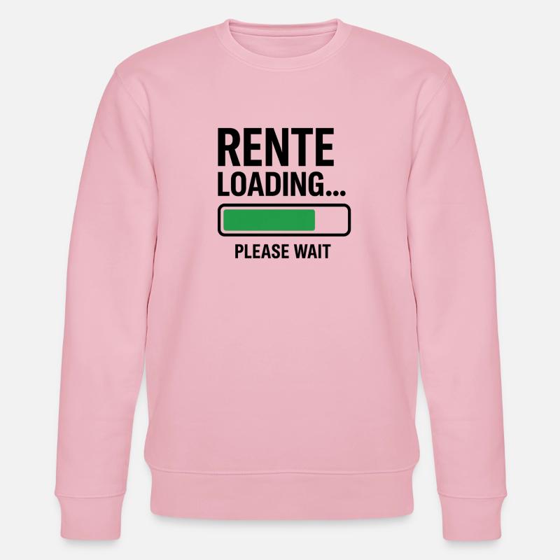 Rente Loading please wait - Stanley/Stella CHANGER Unisex Organic Sweatshirt - cotton pink