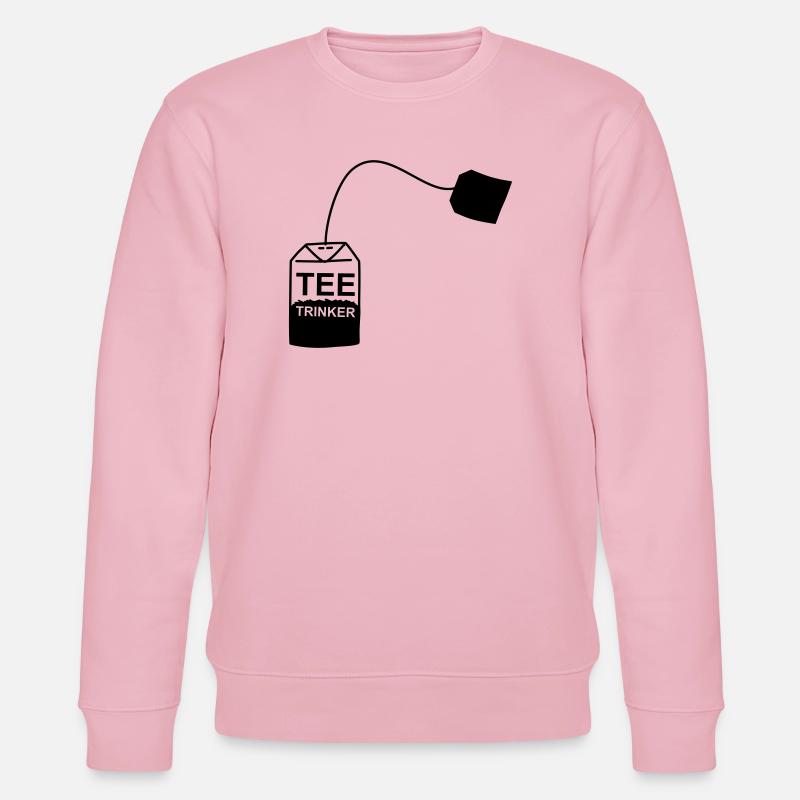 Tee_Kaffee_Earl_Grey_Teetrinker_Teesorten - Stanley/Stella CHANGER Unisex Organic Sweatshirt - cotton pink