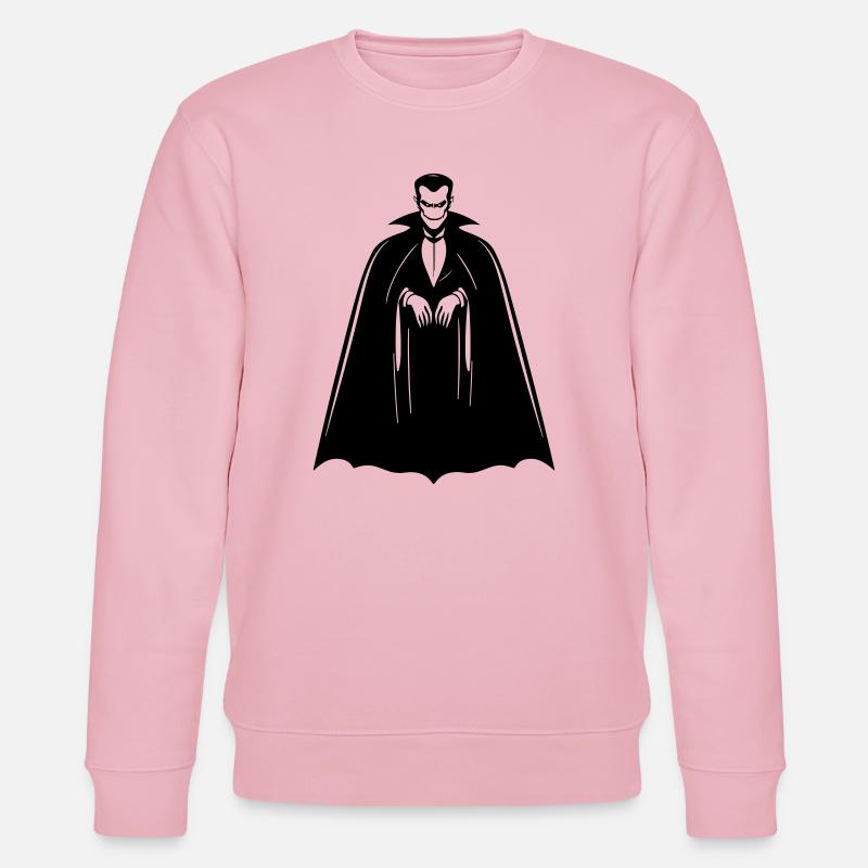 Dracula  - Stanley/Stella Unisex Bio-Sweatshirt CHANGER  - Hellrosa