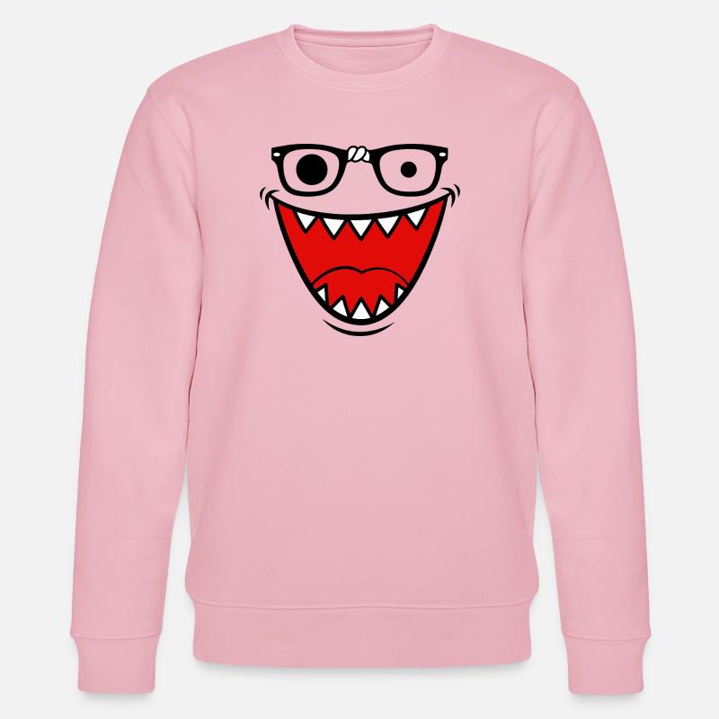 Retro Y2K Monster Emo Halloween - Stanley/Stella Unisex Bio-Sweatshirt CHANGER  - Hellrosa