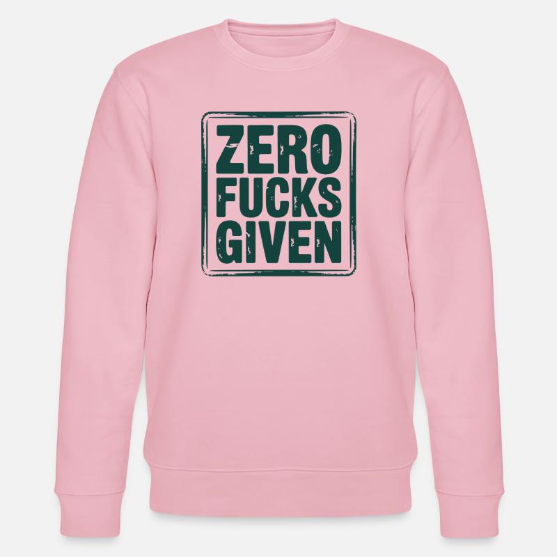 Entspanntes, rebellisches Statement-Design - Stanley/Stella Unisex Bio-Sweatshirt CHANGER  - Hellrosa