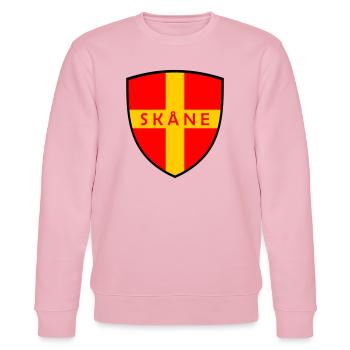 Skåne - Sweat bio CHANGER Stanley/Stella Unisexe - rose pâle - Devant - Jaron (178cm) & Liana (172cm)