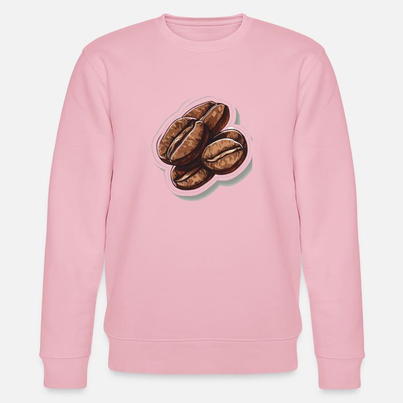 Café - Sweat bio CHANGER Stanley/Stella Unisexe - rose pâle