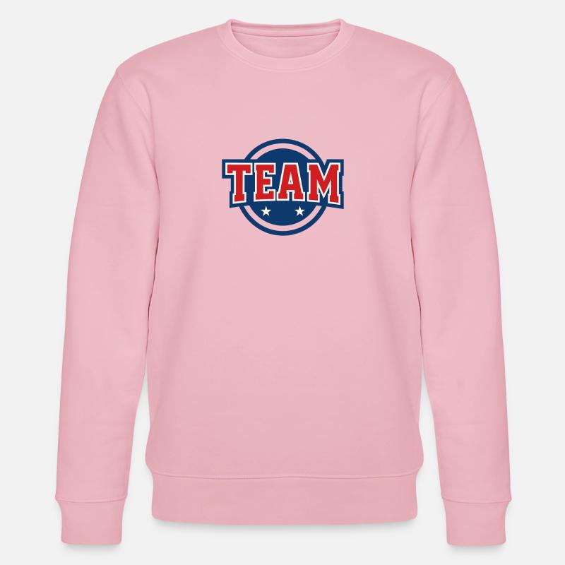 Team Logo Design - Stanley/Stella Unisex Bio-Sweatshirt CHANGER  - Hellrosa