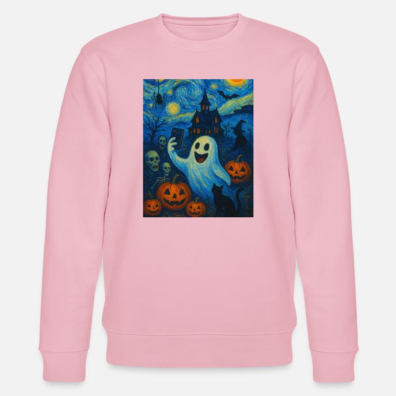 Fantasy Halloween Van Gogh - Stanley/Stella Unisex Bio-Sweatshirt CHANGER  - Hellrosa