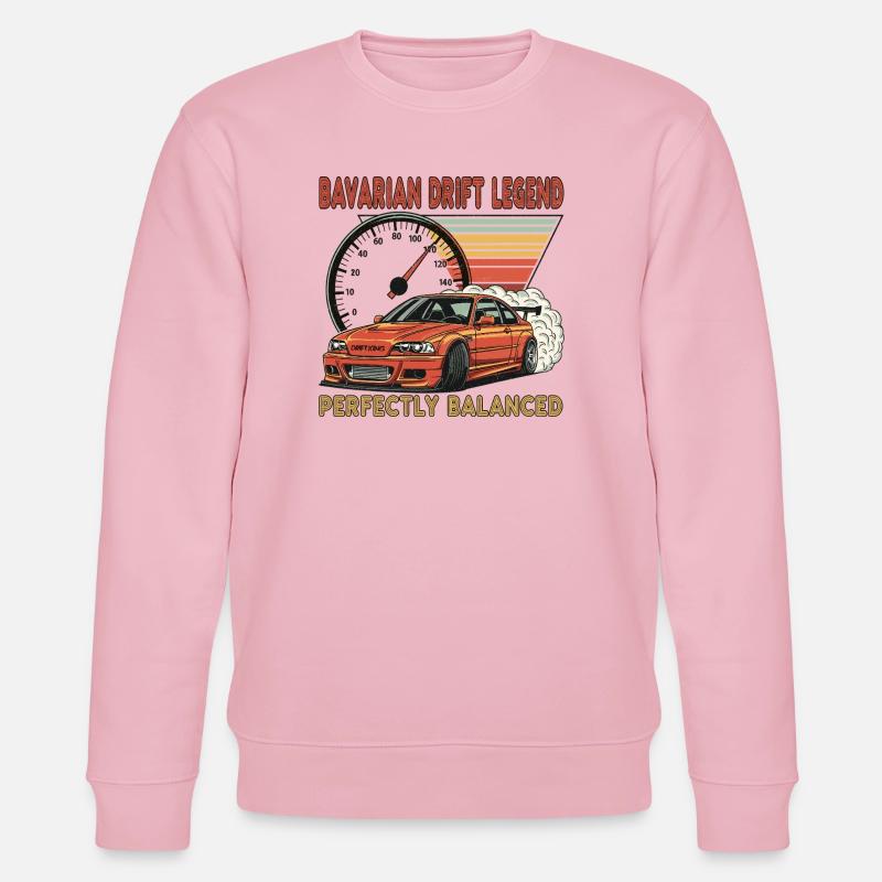 Bavarian Drift Legend - Stanley/Stella Unisex Bio-Sweatshirt CHANGER  - Hellrosa