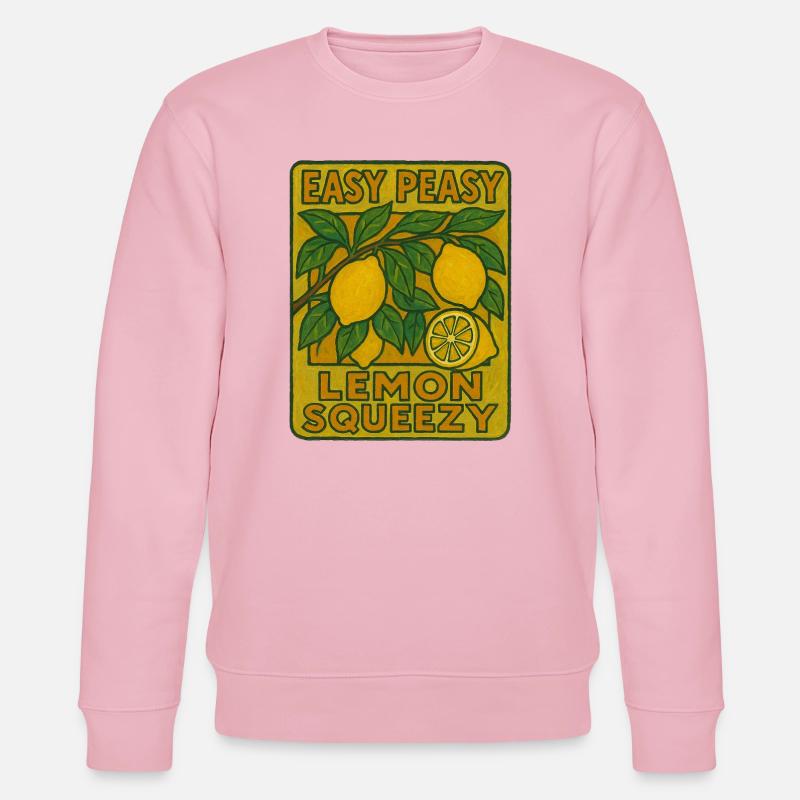 Presser un citron, c'est facile - Sweat bio CHANGER Stanley/Stella Unisexe - rose pâle