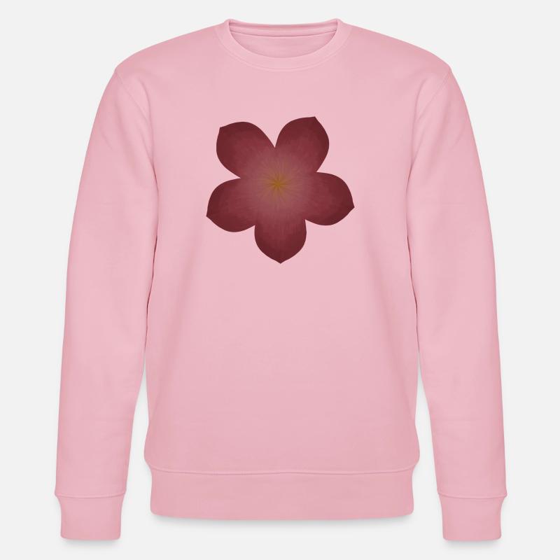 Design élégant de fleur de fleur - Sweat bio CHANGER Stanley/Stella Unisexe - rose pâle