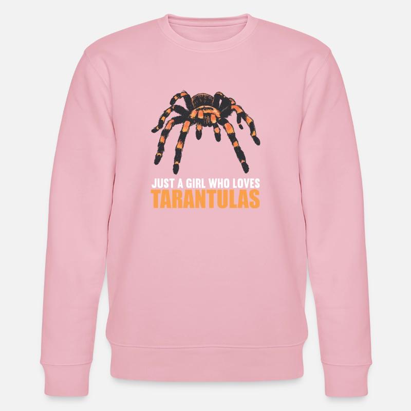 Taranteln Tarantel - Stanley/Stella Unisex Bio-Sweatshirt CHANGER  - Hellrosa