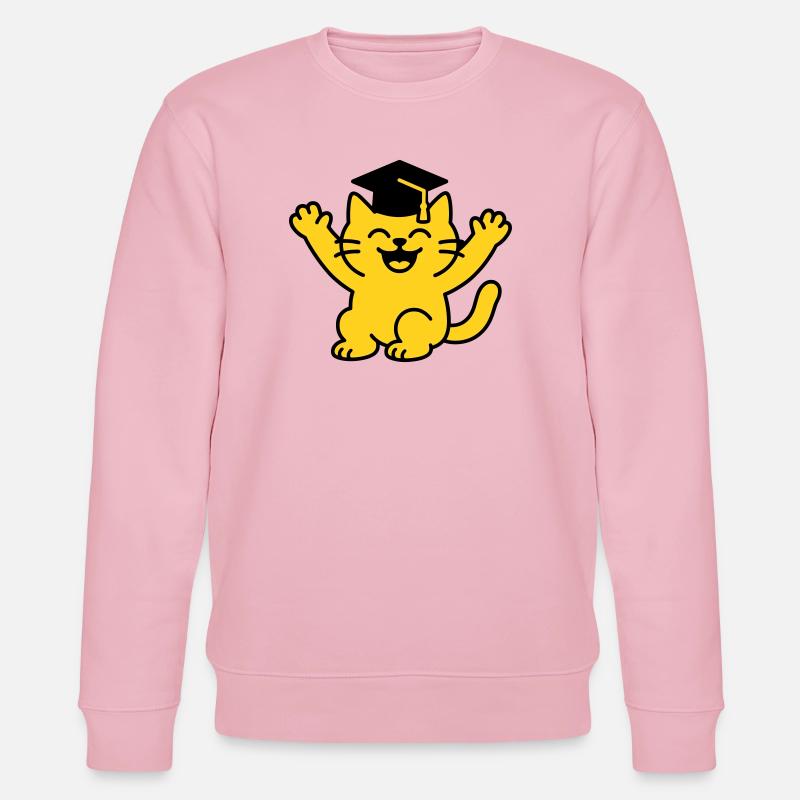 Bachelor Chat / Diplôme Chat - Sweat bio CHANGER Stanley/Stella Unisexe - rose pâle