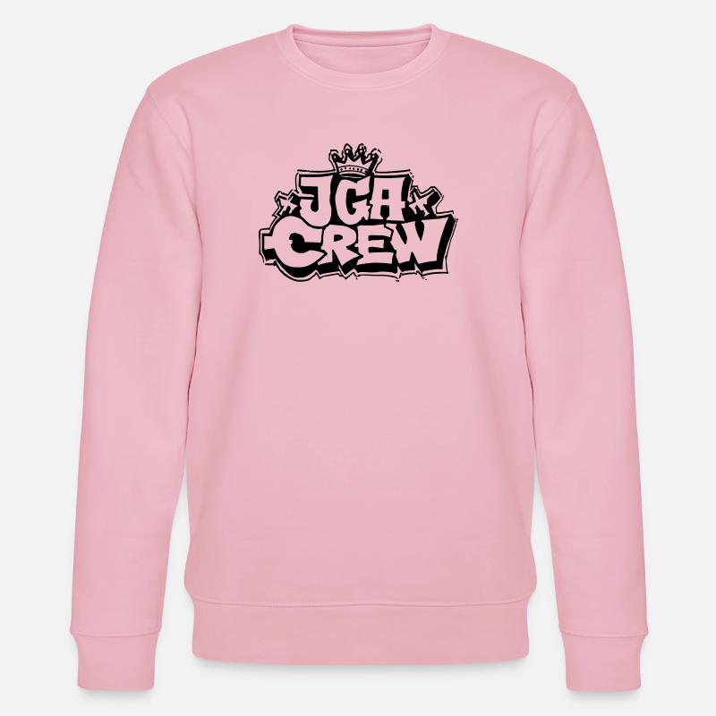 Junggesellenabschied Jga Crew - Stanley/Stella Unisex Bio-Sweatshirt CHANGER  - Hellrosa