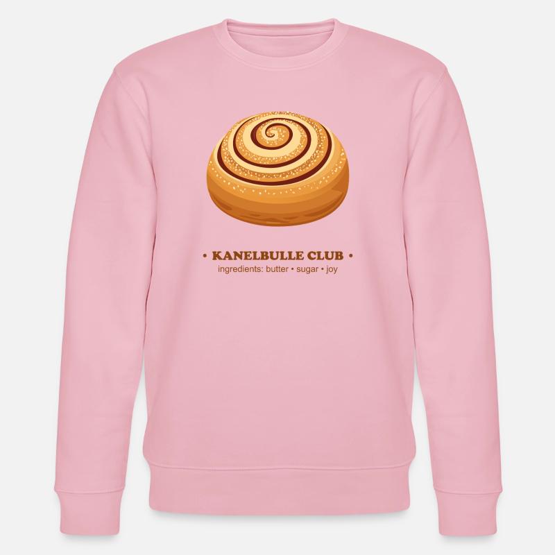 Skate Rolling Cinnamon Bun Design - Sweat bio CHANGER Stanley/Stella Unisexe - rose pâle