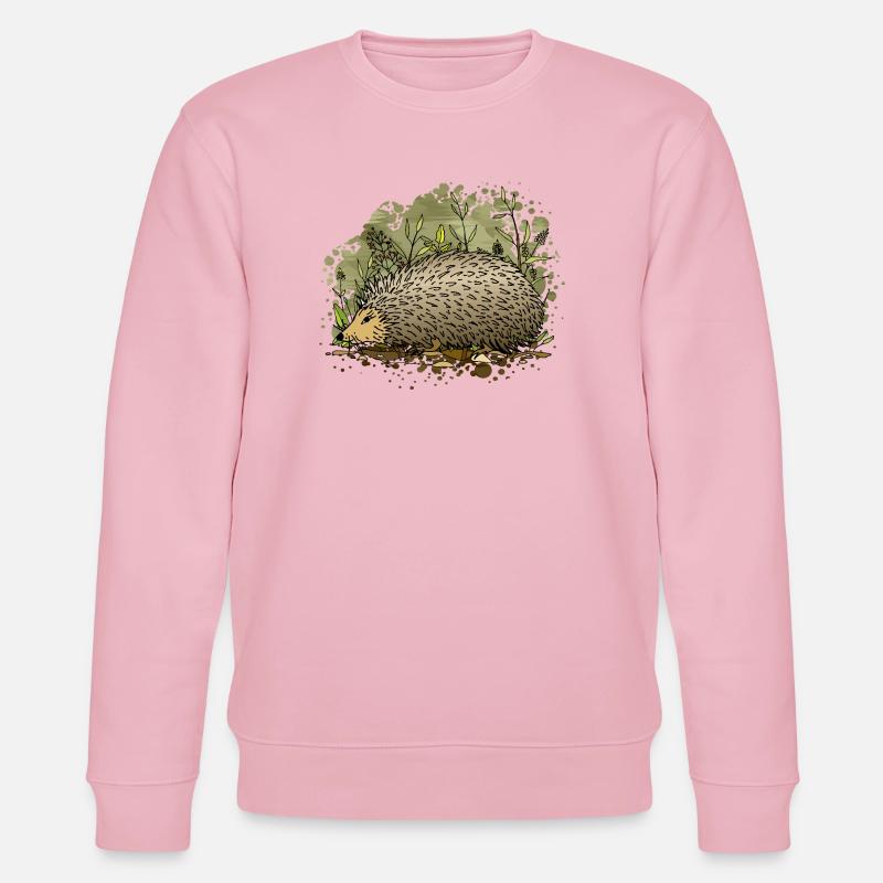 Igel - Stanley/Stella Unisex Bio-Sweatshirt CHANGER  - Hellrosa