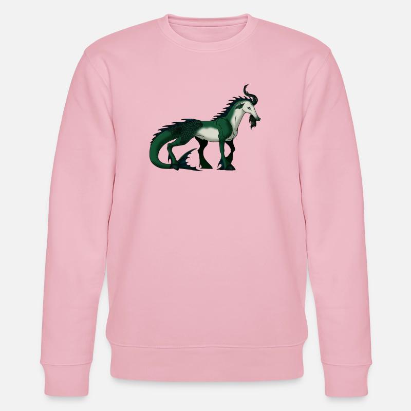Steinbock - Stanley/Stella Unisex Bio-Sweatshirt CHANGER  - Hellrosa