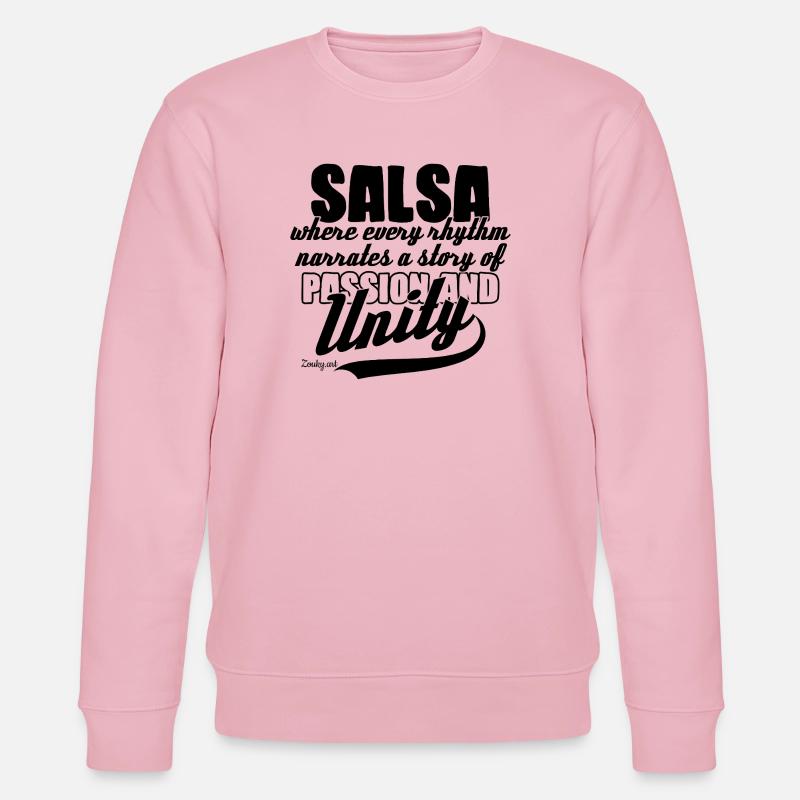 Salsa Danse Cuba Latin Party Chemise - Sweat bio CHANGER Stanley/Stella Unisexe - rose pâle