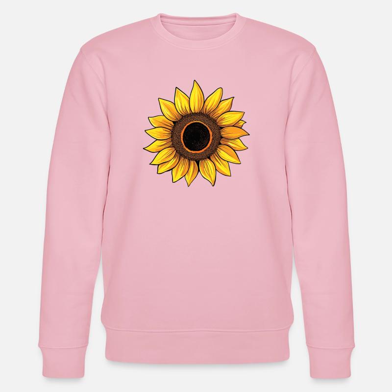 sonnenblume - Stanley/Stella Unisex Bio-Sweatshirt CHANGER  - Hellrosa