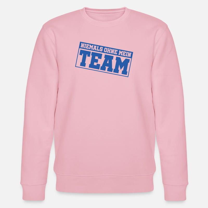 Mein Team - Stanley/Stella Unisex Bio-Sweatshirt CHANGER  - Hellrosa