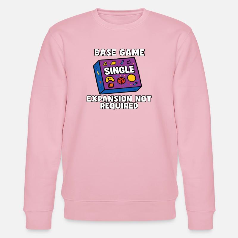 Basisspiel: Single Edition - Stanley/Stella Unisex Bio-Sweatshirt CHANGER  - Hellrosa