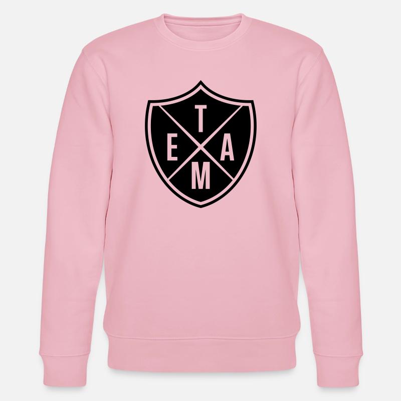 Équipe - Sweat bio CHANGER Stanley/Stella Unisexe - rose pâle