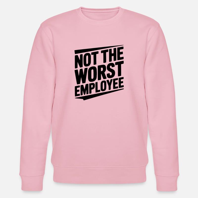 Nicht der schlechteste Mitarbeiter - Stanley/Stella Unisex Bio-Sweatshirt CHANGER  - Hellrosa