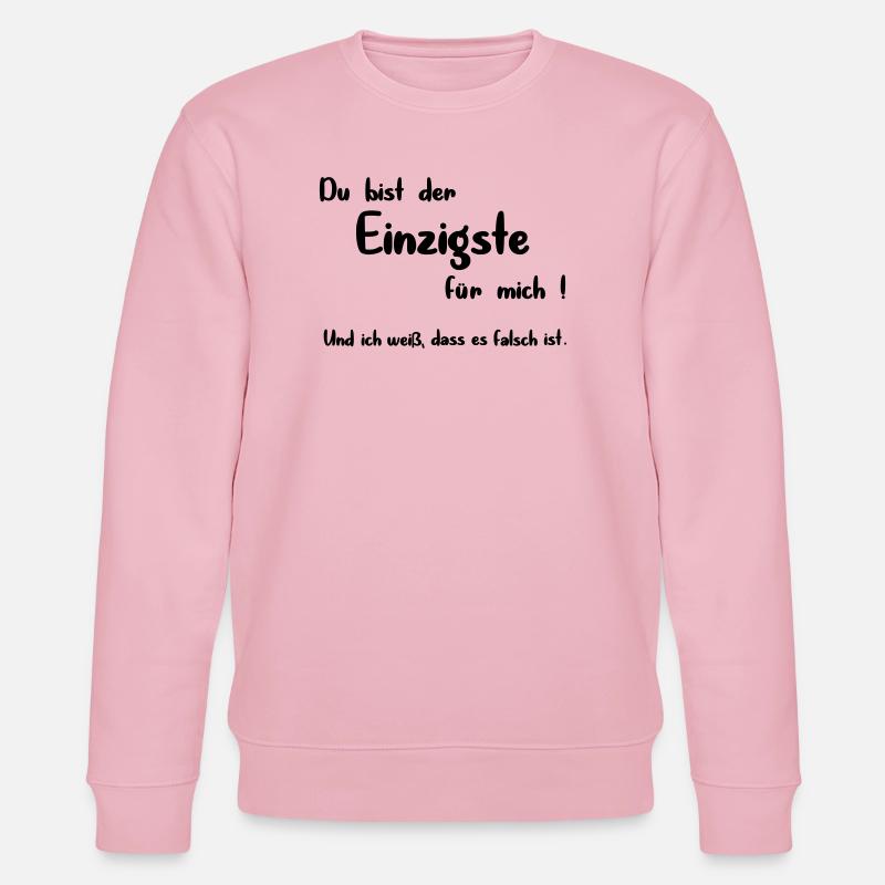 Der Einzigste - Stanley/Stella Unisex Bio-Sweatshirt CHANGER  - Hellrosa