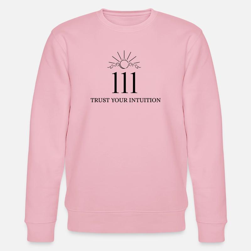 Angel Number 111 – Trust Your Intuition - Stanley/Stella Unisex Bio-Sweatshirt CHANGER  - Hellrosa