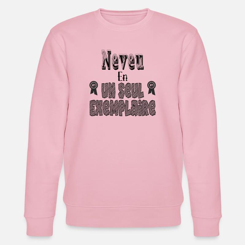 Neveu En Un Seul Exemplaire - Sweat bio CHANGER Stanley/Stella Unisexe - rose pâle