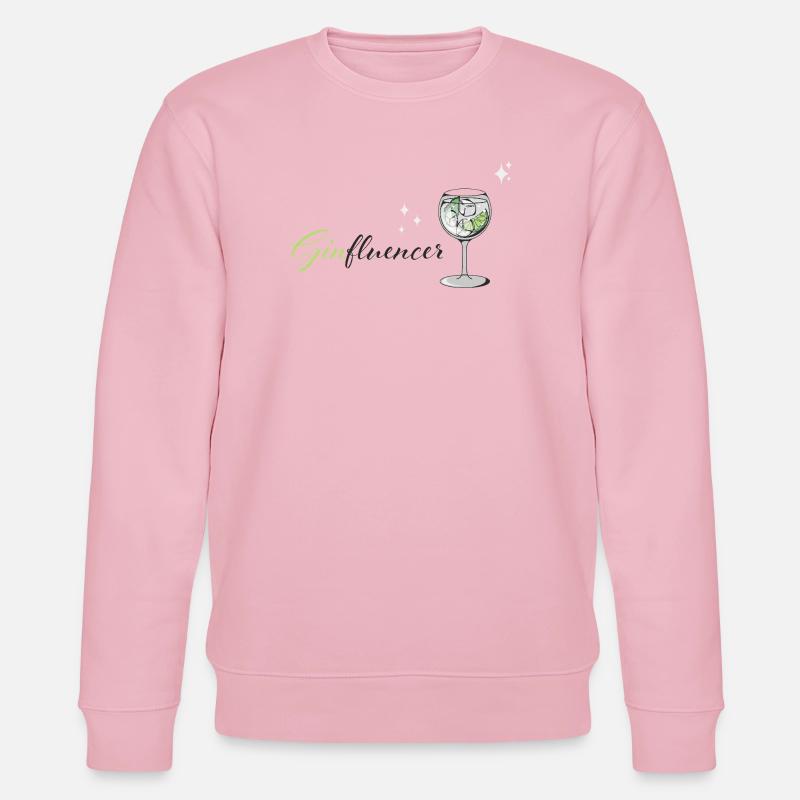GINFLUENCER - Stanley/Stella Unisex Bio-Sweatshirt CHANGER  - Hellrosa