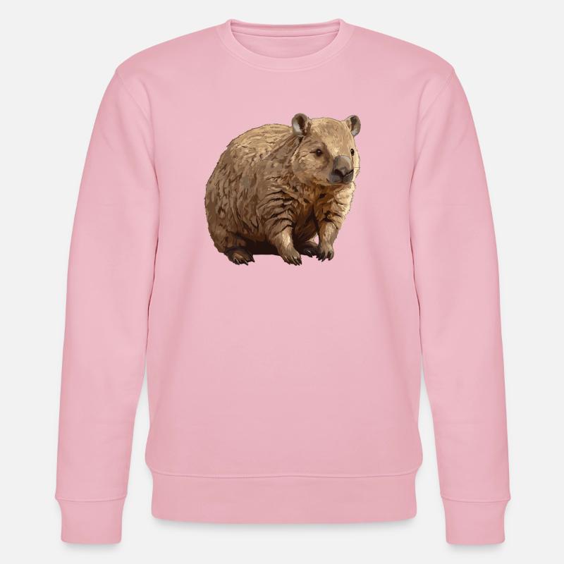 Wombats Wombat - Stanley/Stella Unisex Bio-Sweatshirt CHANGER  - Hellrosa