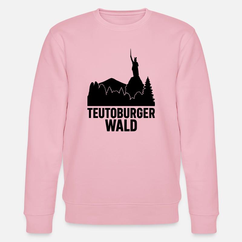 Teutoburger Wald - Stanley/Stella Unisex Bio-Sweatshirt CHANGER  - Hellrosa