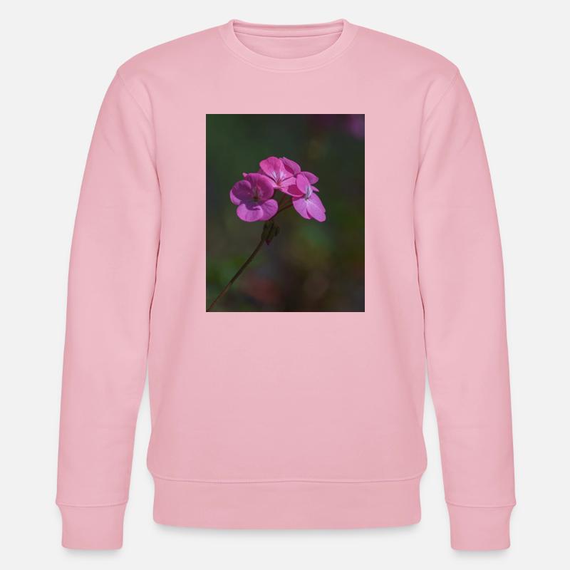 fleurs roses - Sweat bio CHANGER Stanley/Stella Unisexe - rose pâle