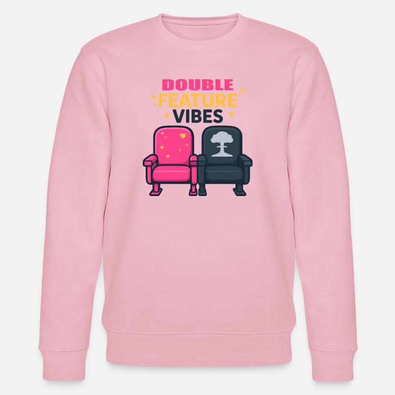 Double Feature - Stanley/Stella Unisex Bio-Sweatshirt CHANGER  - Hellrosa