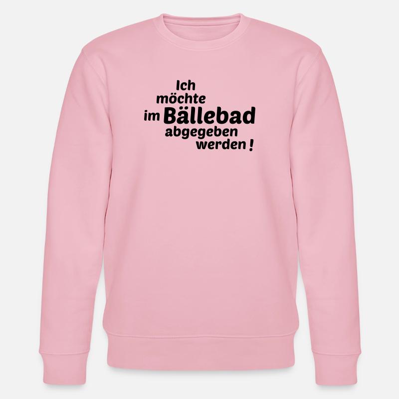 Baellebad - Sweat bio CHANGER Stanley/Stella Unisexe - rose pâle