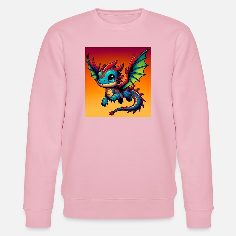 dragon - Sweat bio CHANGER Stanley/Stella Unisexe - rose pâle