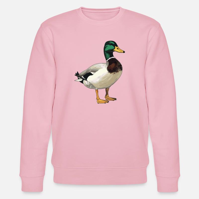 Canards Canard - Sweat bio CHANGER Stanley/Stella Unisexe - rose pâle