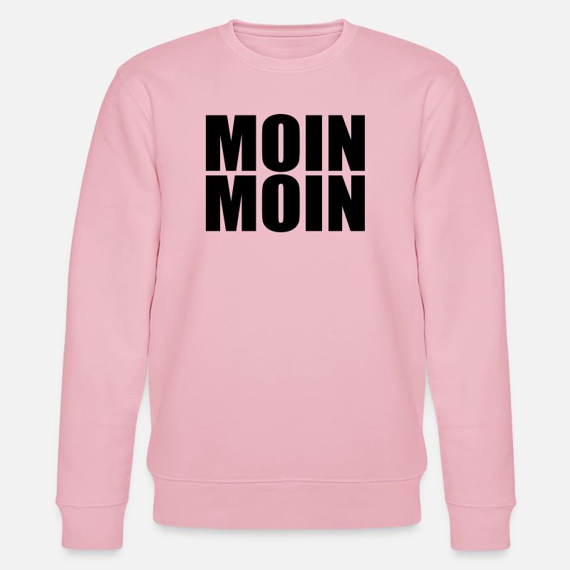 MOIN MOIN - Stanley/Stella Unisex Bio-Sweatshirt CHANGER  - Hellrosa