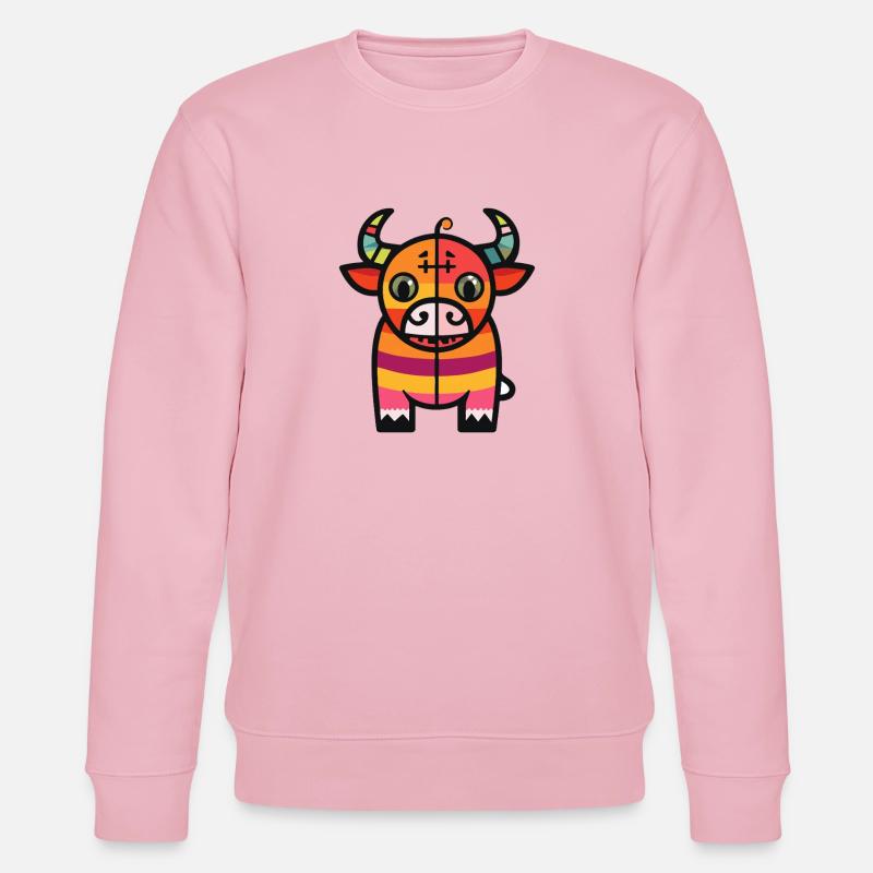 SZombie Halloween Zombie - Stanley/Stella Unisex Bio-Sweatshirt CHANGER  - Hellrosa