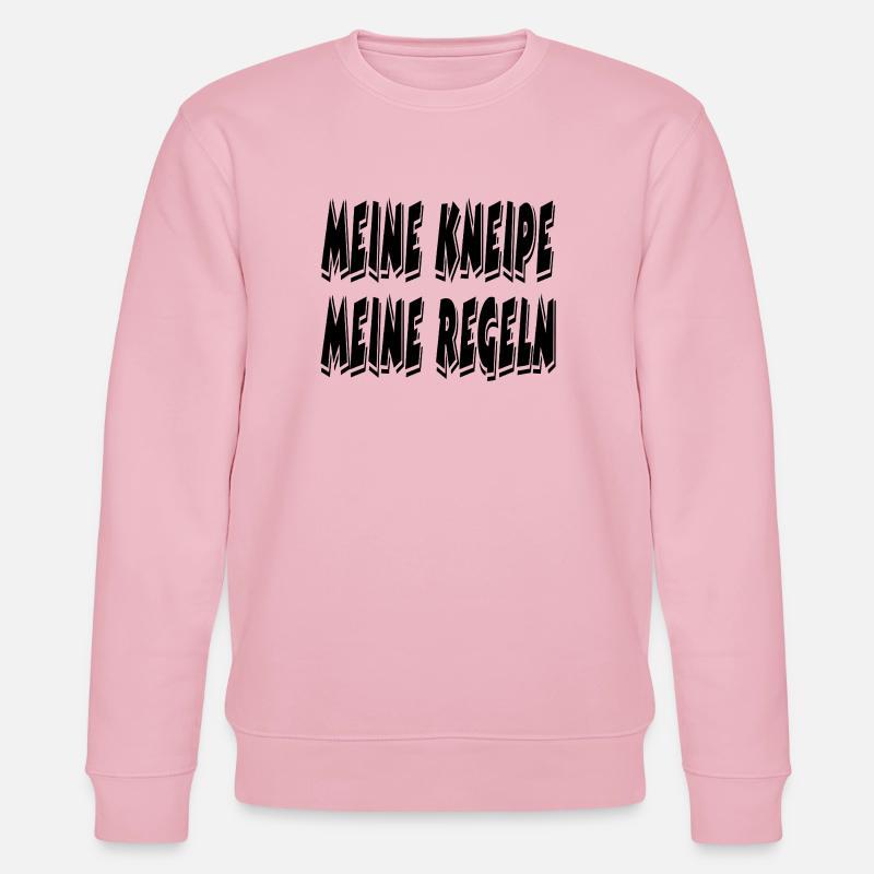 Kneipe - Stanley/Stella Unisex Bio-Sweatshirt CHANGER  - Hellrosa