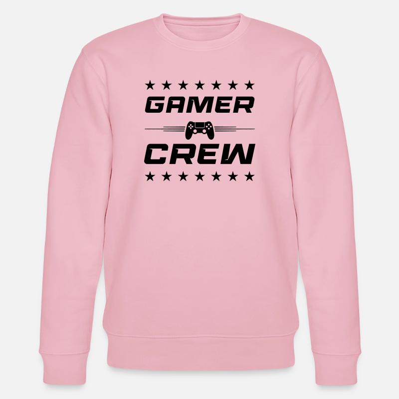 Gamepad Controller  - Stanley/Stella Unisex Bio-Sweatshirt CHANGER  - Hellrosa