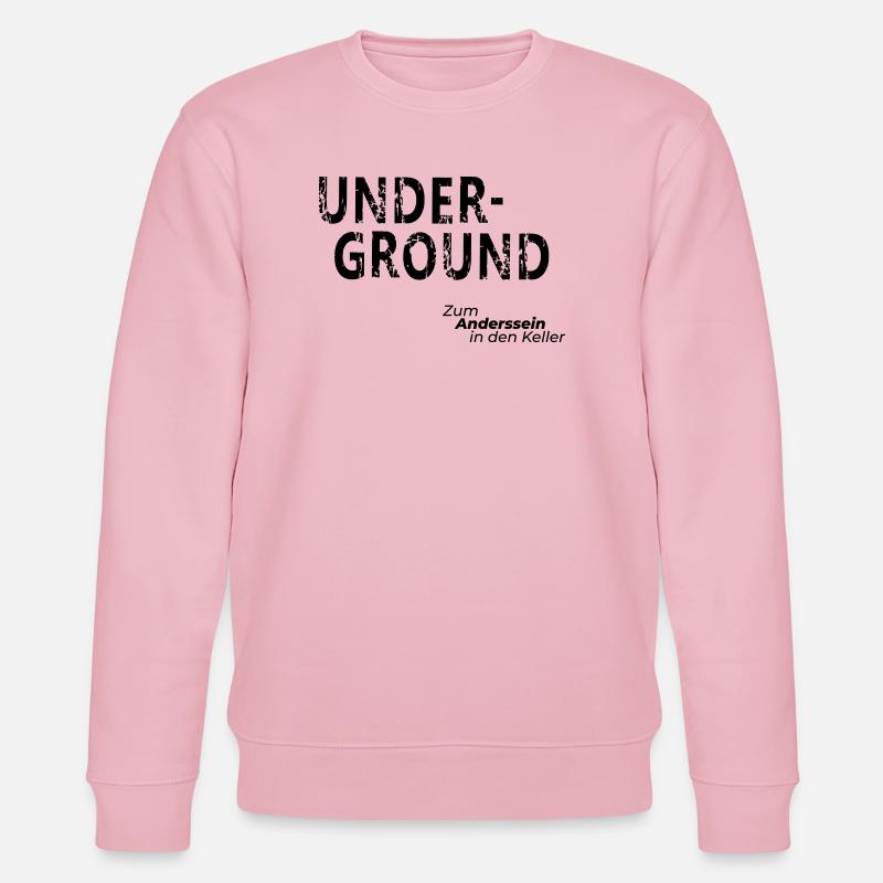 Underground - Stanley/Stella Unisex Bio-Sweatshirt CHANGER  - Hellrosa